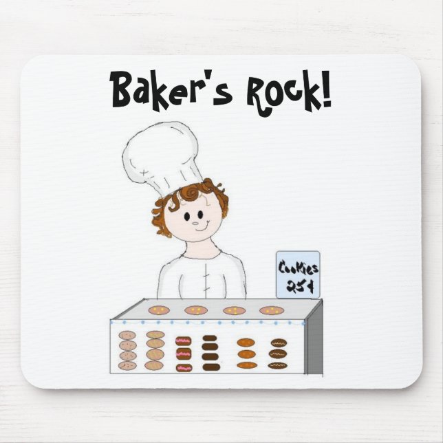 Bakers Rock Mouse Mat (Front)