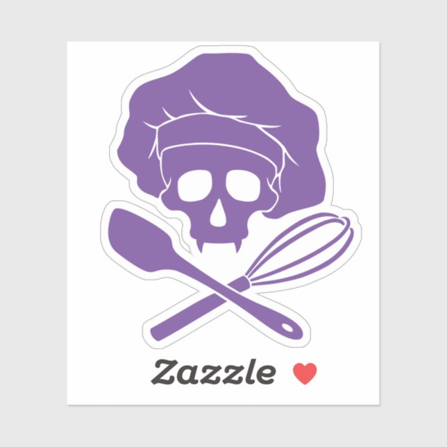 Baker's Skull with Toque (Sheet)
