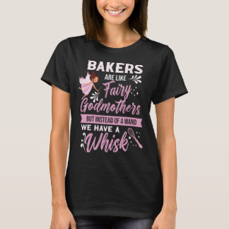 bakers sweet tooth muffin Fairy cookie baking T-Shirt