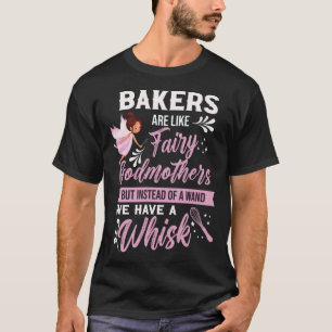 bakers sweet tooth muffin Fairy cookie baking T-Shirt