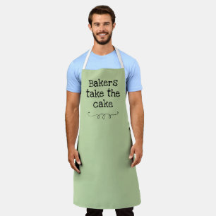 Bakers Take the Cake Funny Apron