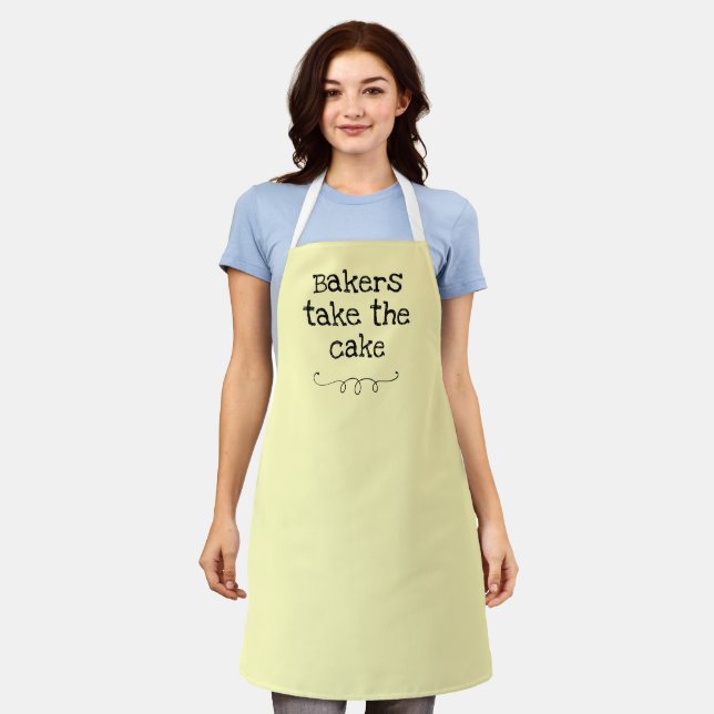 Bakers Take the Cake Funny Apron (Worn)