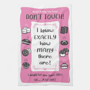 Baker's Tea Towel Gift (Pink)