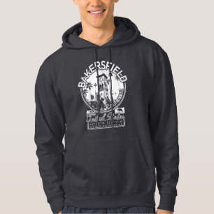 BAKERSFIELD CALIFORNIA BEALE MEMORIAL CLOCK TOWER HOODIE