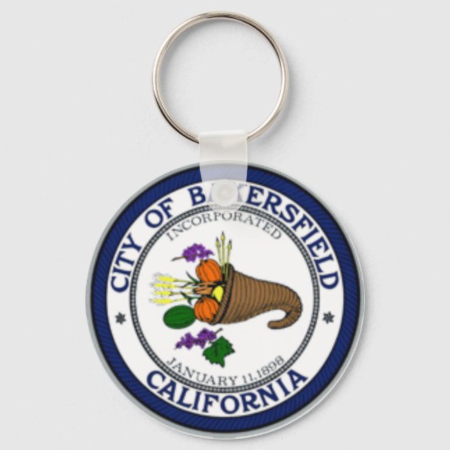BAKERSFIELD CALIFORNIA KEY RING (Front)