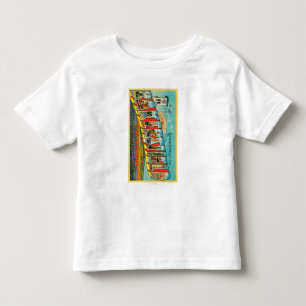Bakersfield, California - Large Letter Scenes Toddler T-Shirt