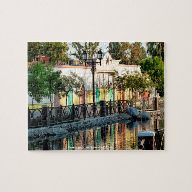 Bakersfield Canal Jigsaw Puzzle (Horizontal)