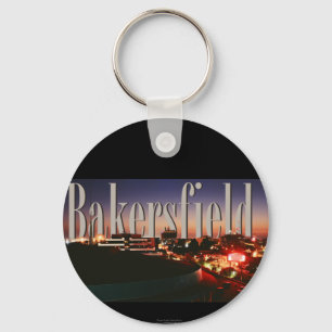 Bakersfield Skyline with Bakersfield in the Sky Key Ring