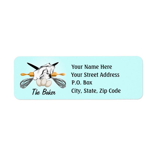 Bakery Address Labels (Front)