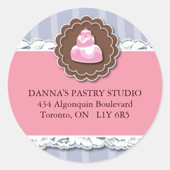 Bakery Address Labels (Front)