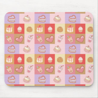 Bakery and Cake Pattern Mouse Mat