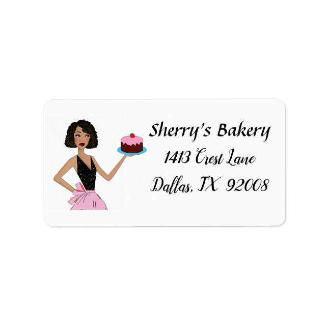 “Bakery and Pastry” Diva Labels (Front)