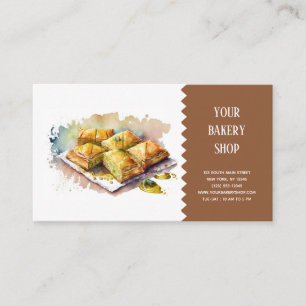 Bakery Bake business card
