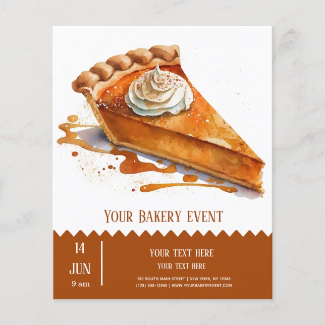 Bakery Bake flyer (Front)