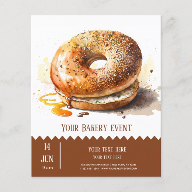 Bakery Bake flyer (Front)