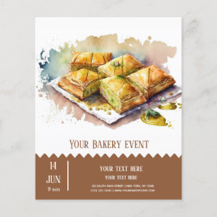 Bakery Bake flyer