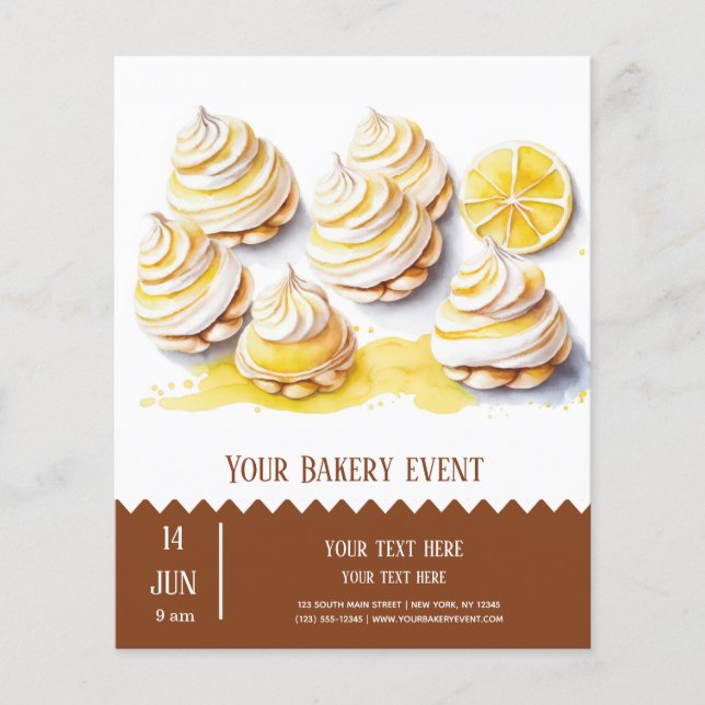 Bakery Bake flyer (Front)