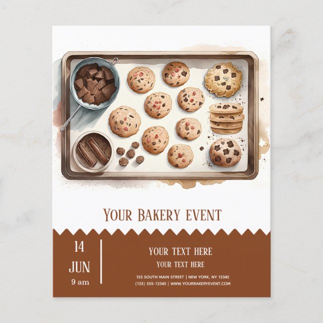 Bakery Bake flyer (Front)