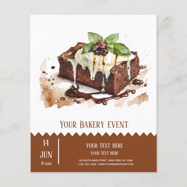 Bakery Bake flyer (Front)