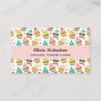 Bakery Baker Cute Cupcake Pattern