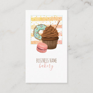 Bakery Baker Pastry Chef Business Card