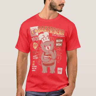 Bakery Bear Cooking by Tobe Fonseca T-Shirt