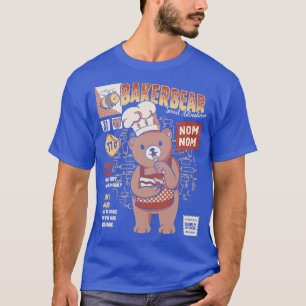 Bakery Bear Cooking by Tobe Fonseca T-Shirt