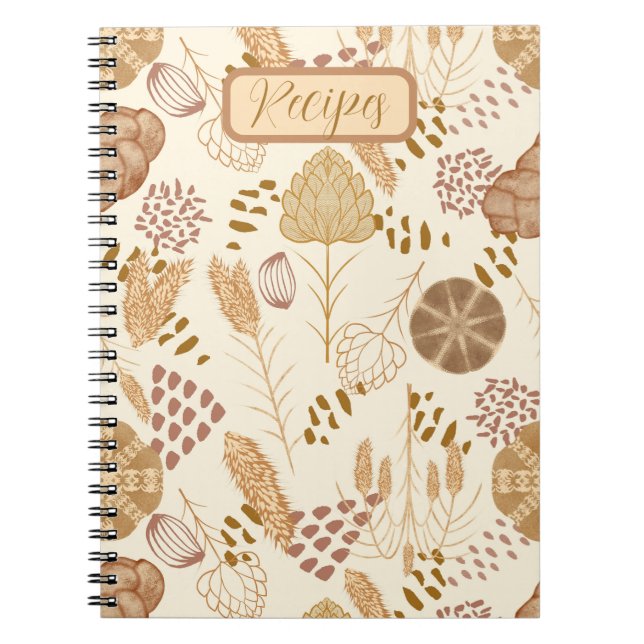 Bakery Bliss: Artisan Bread &Barley, Beige, Recipe Notebook (Front)