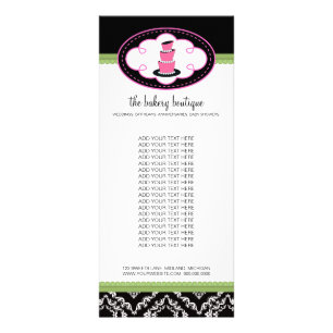 Bakery Boutique Rack Cards