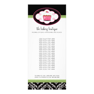 Bakery Boutique Rack Cards