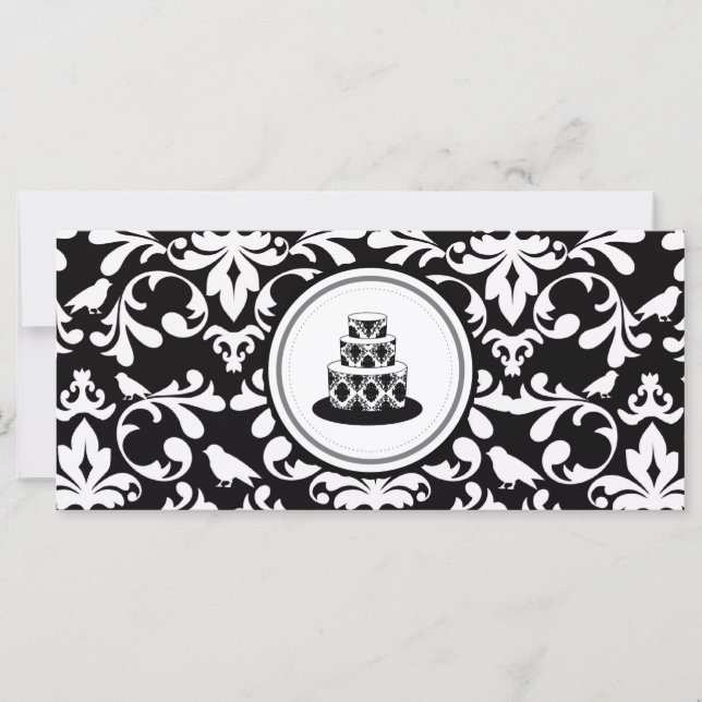Bakery Boutique Style Gift Certificates {Damask} (Front)
