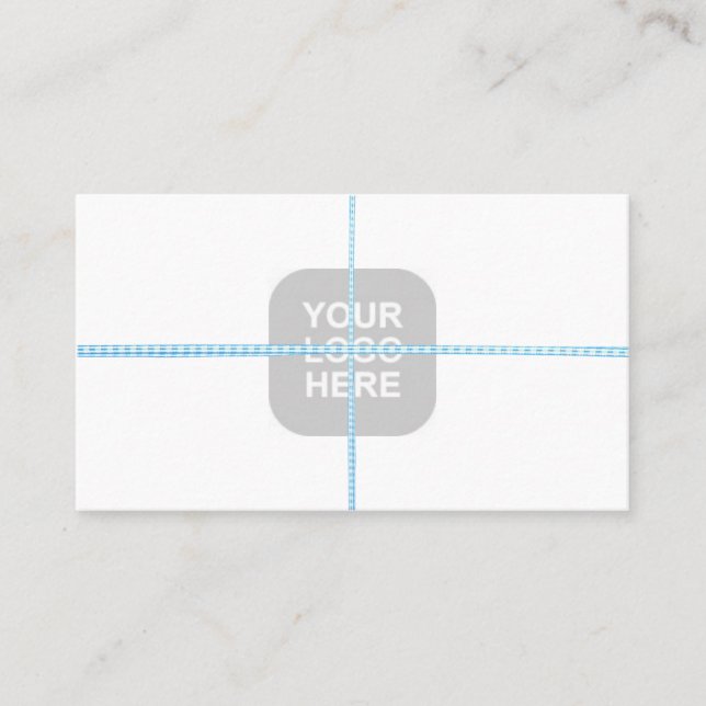 Bakery Box with Faux Twine Business Card (Front)