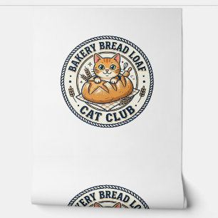 Bakery Bread Loaf Cat Cat Mum Gift Idea - Bakery B Wallpaper