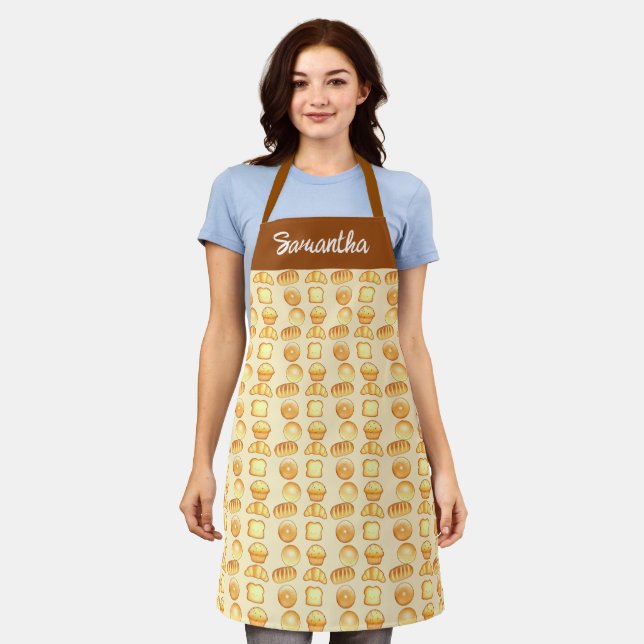 Bakery Bread Treats Apron (Worn)
