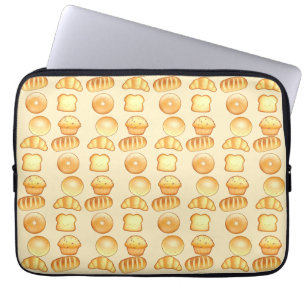 Bakery Bread Treats Laptop Sleeve