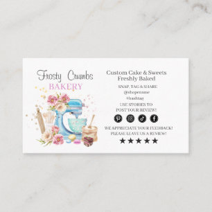 Bakery Business  APPOINTMENT Business Card
