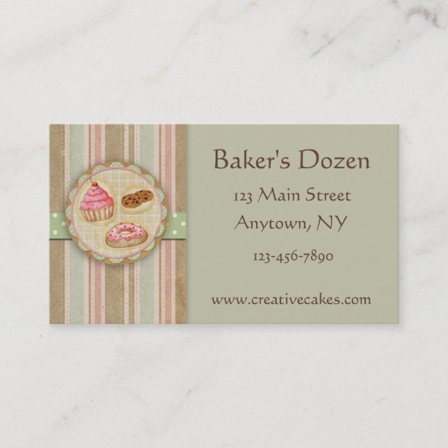 Bakery Business Card (Front)