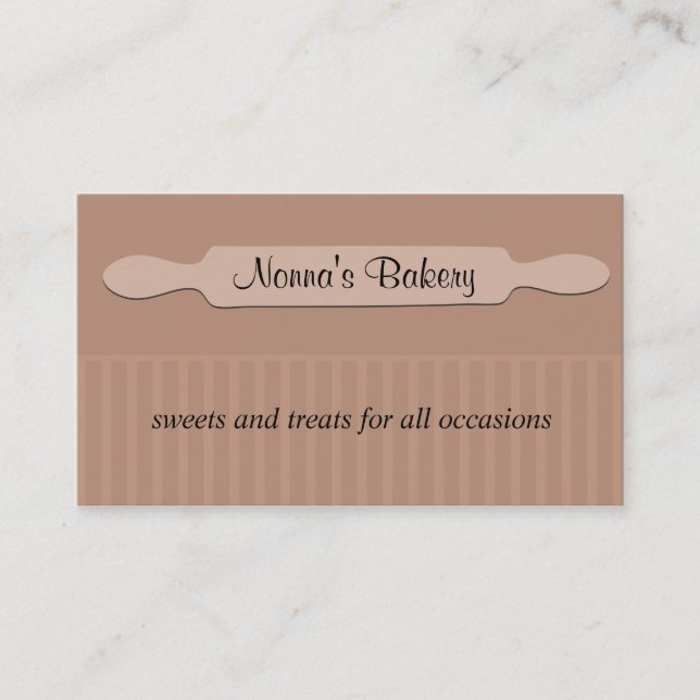 Bakery Business Card (Front)
