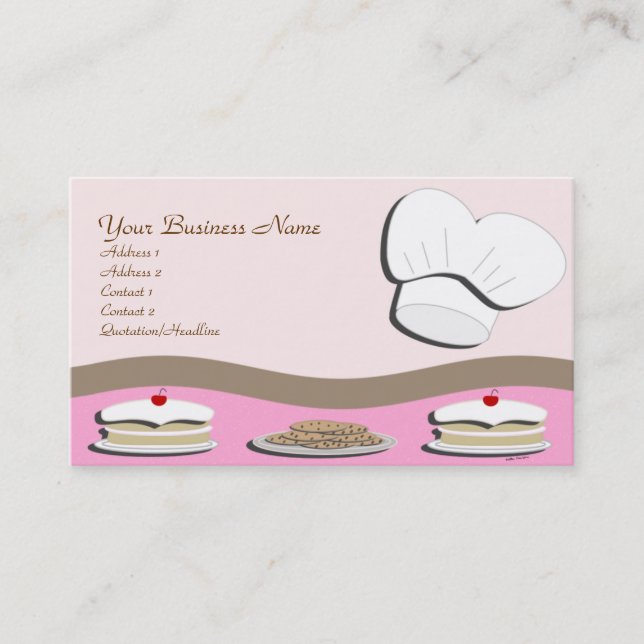 Bakery Business Card (Front)
