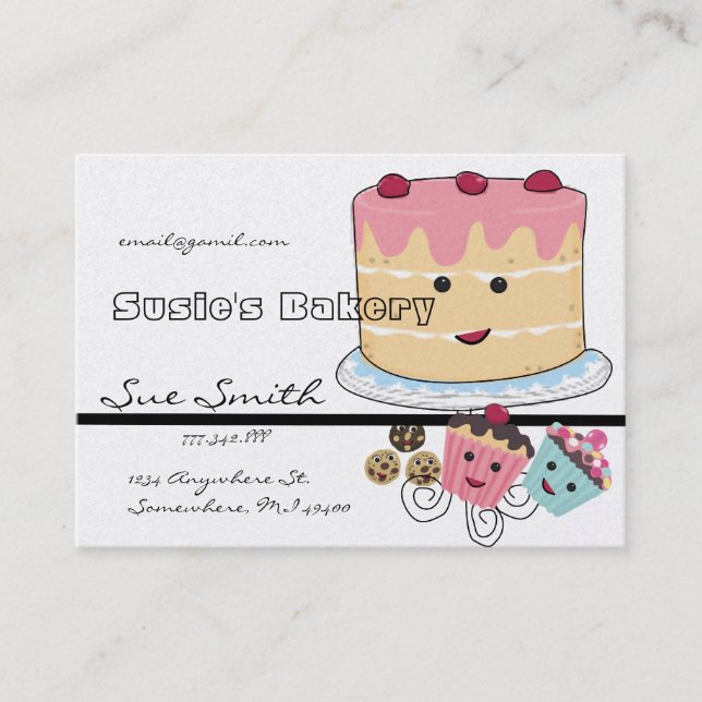 Bakery Business Card (Front)