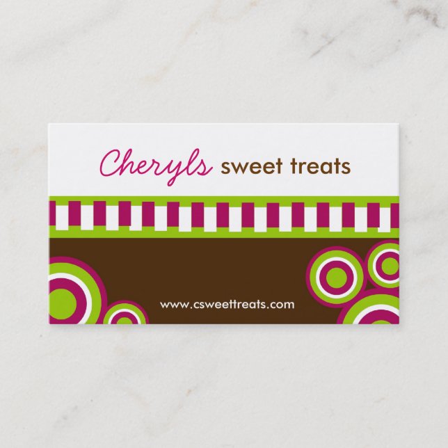 Bakery Business Cards (Front)
