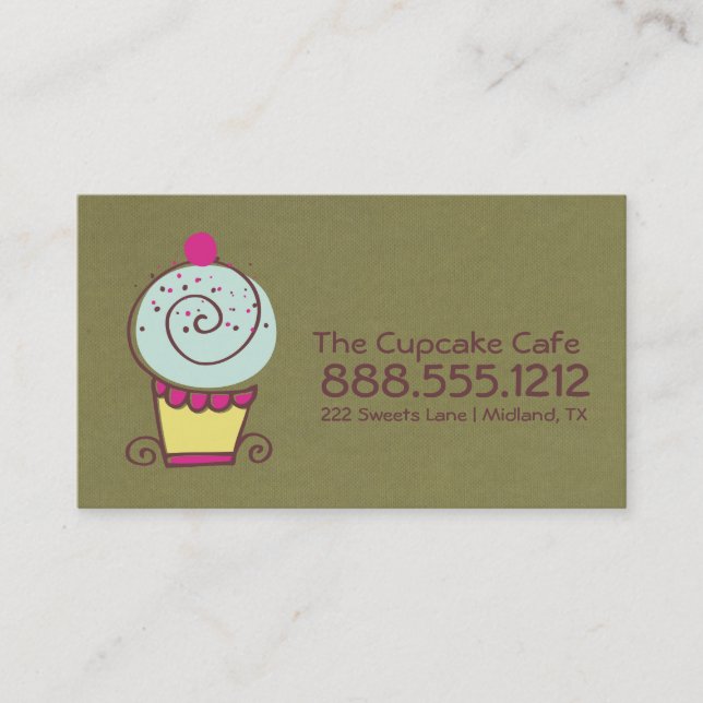 Bakery Business Cards (Front)