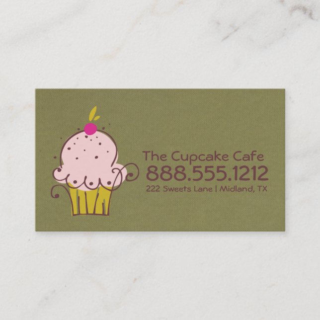 Bakery Business Cards (Front)