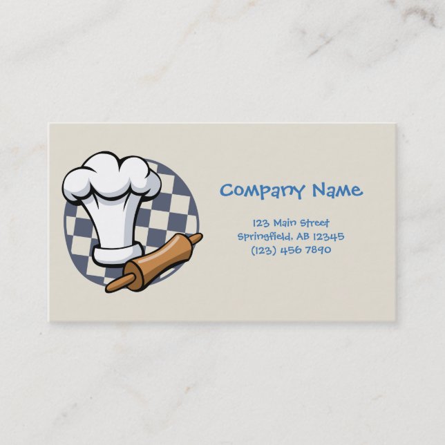 Bakery Business Cards (Front)