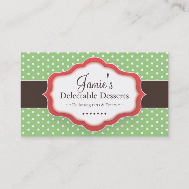 Bakery Business Cards (Front)
