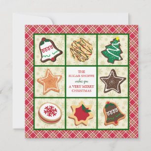 Bakery Business Christmas Cards