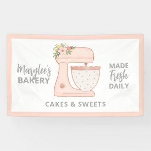 Bakery Business Pastry Chef Banner