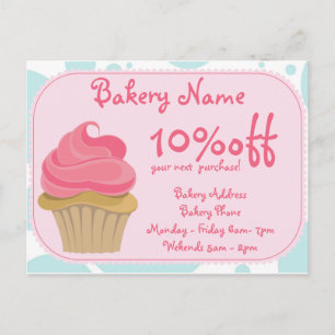 Bakery Business Postcard