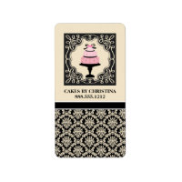 Bakery Business Product Labels {Cakes}