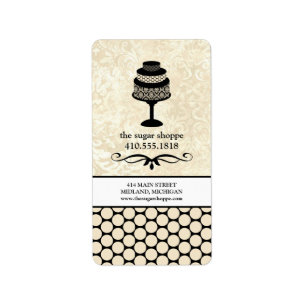 Bakery Business Product Labels {Cakes}